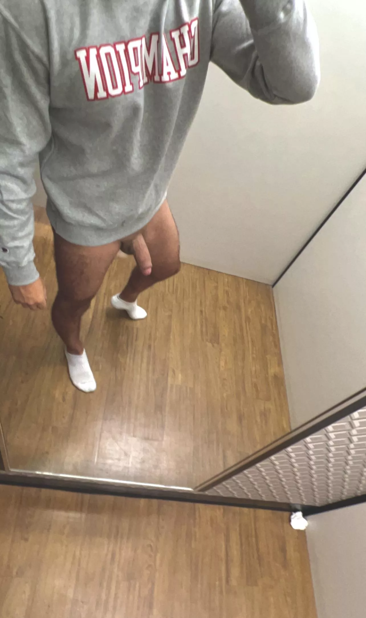 Always wanted to try stuff in a store change room. 😈