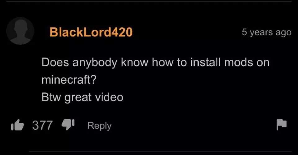 Blud has his priorities straight