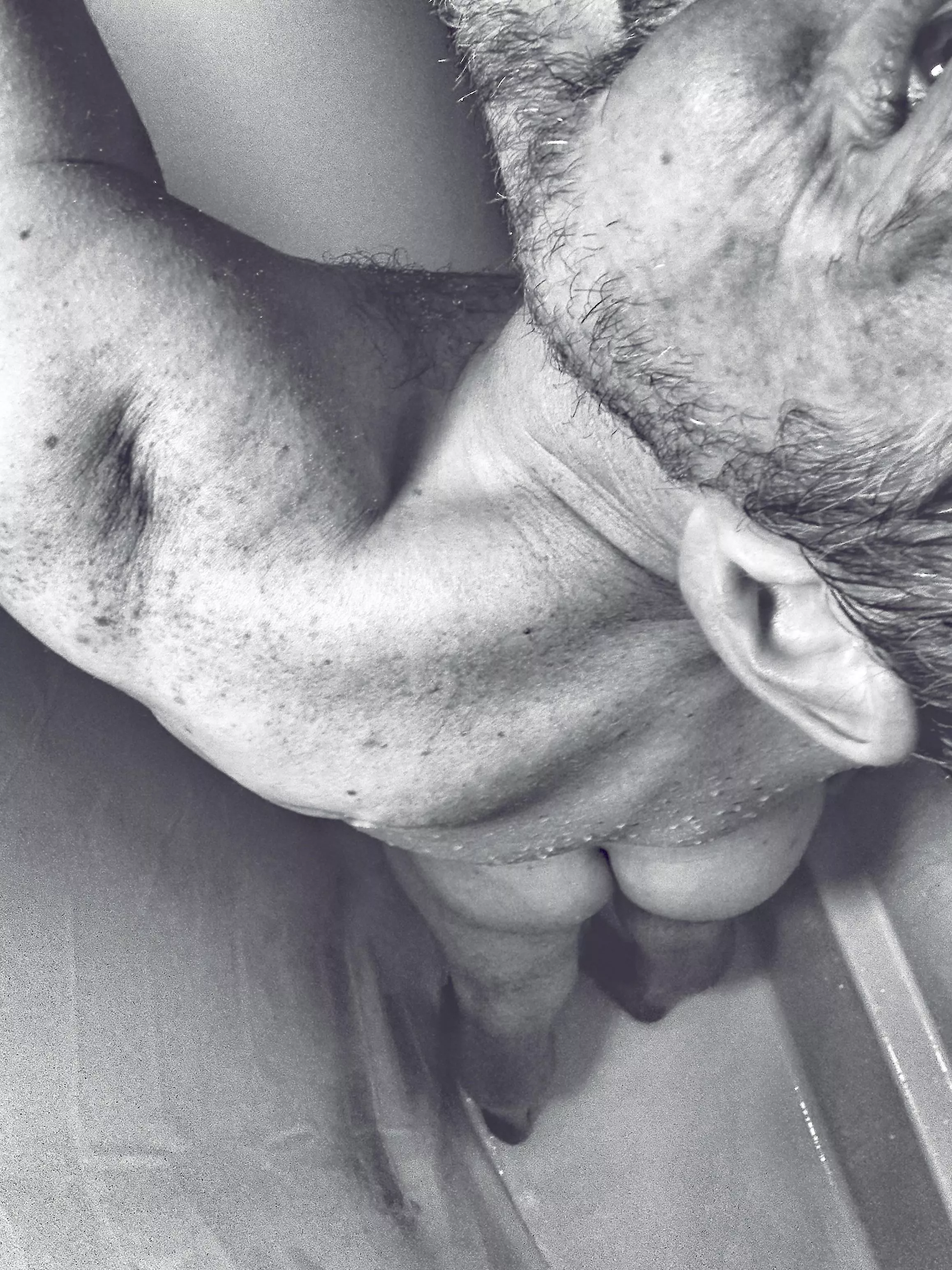 crow’s feet and butt cheeks