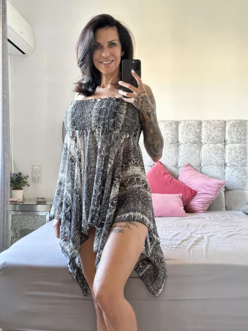 Do I have panties on or not? F48