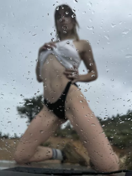 Follow me into a desert rainstorm?