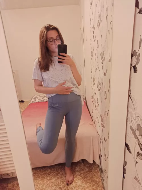 How do you like my yoga pants?