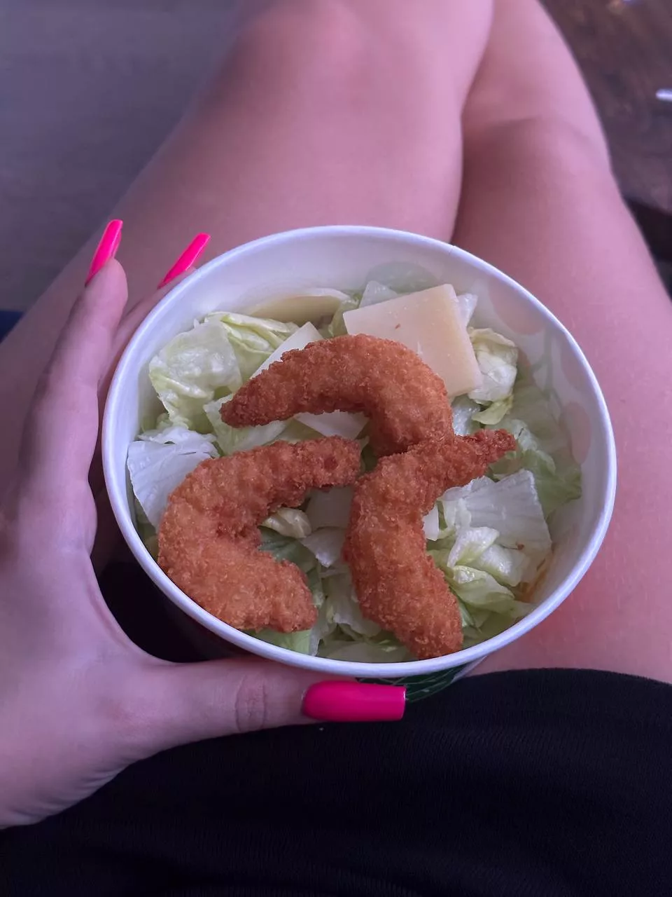 i will eat the food and later scratch you