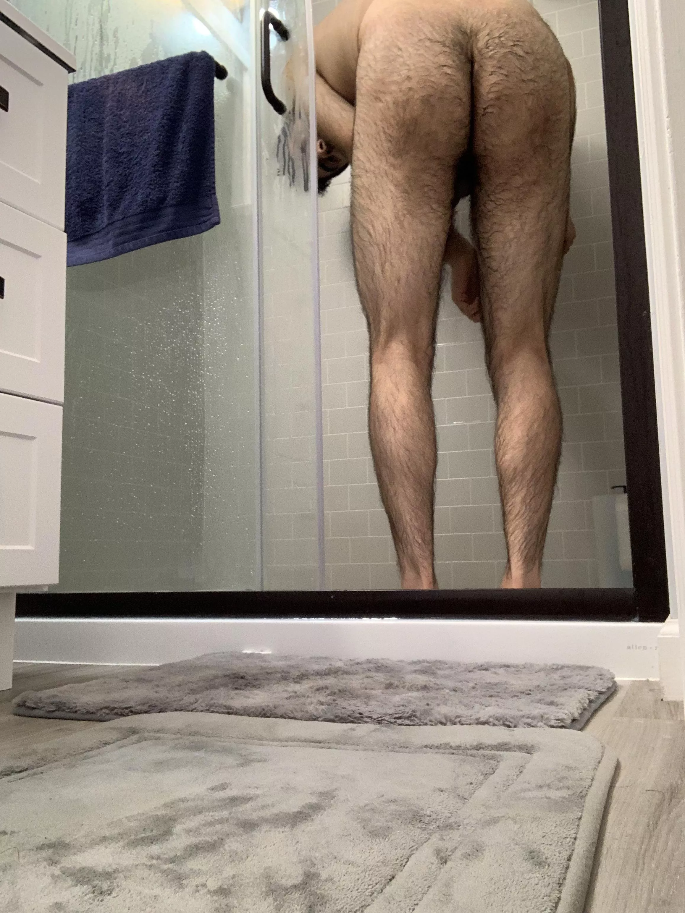 Late night shower after work