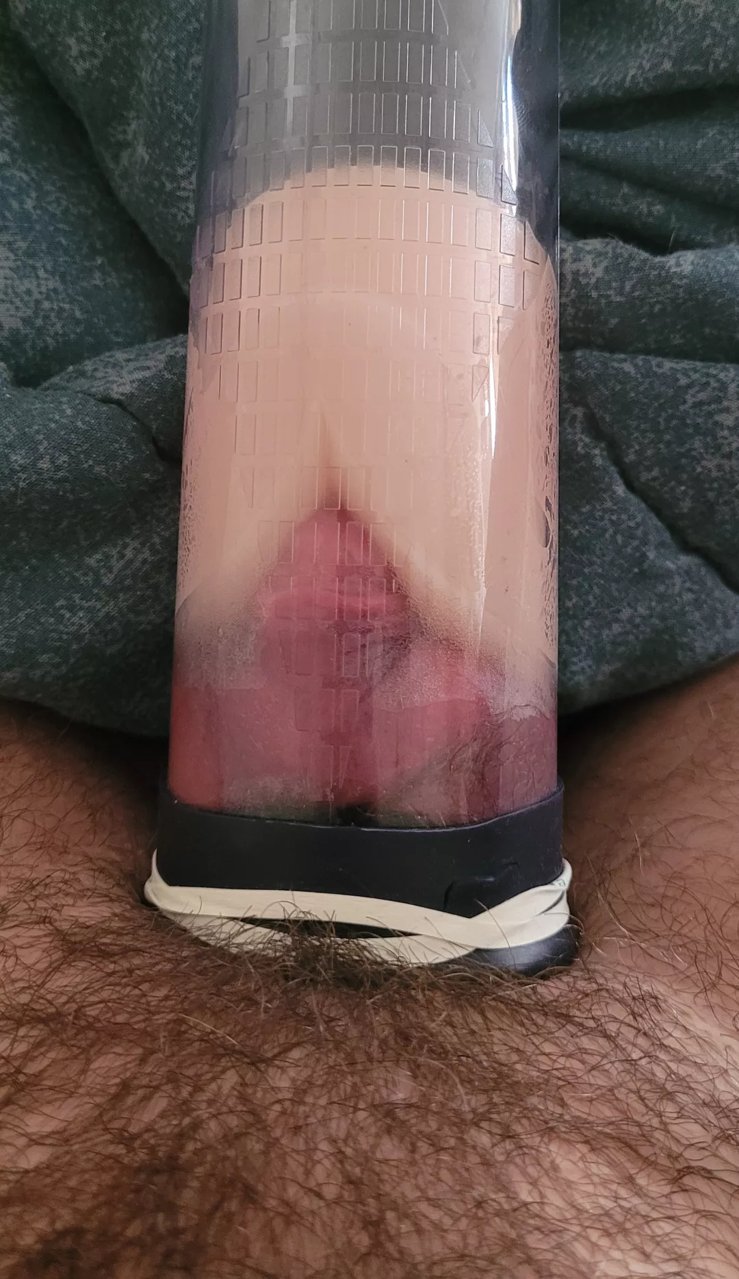 Pumping my massive clit in a penis pump😩🤤