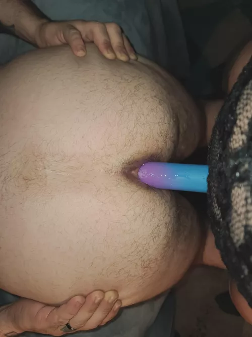 Right where I want him 💦🥵😈