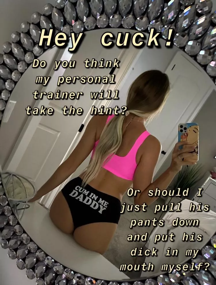 Will he take the hint?