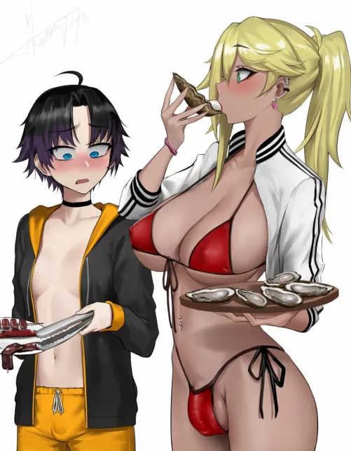 Worried about her gf's libido as she eats aphrodisiacs