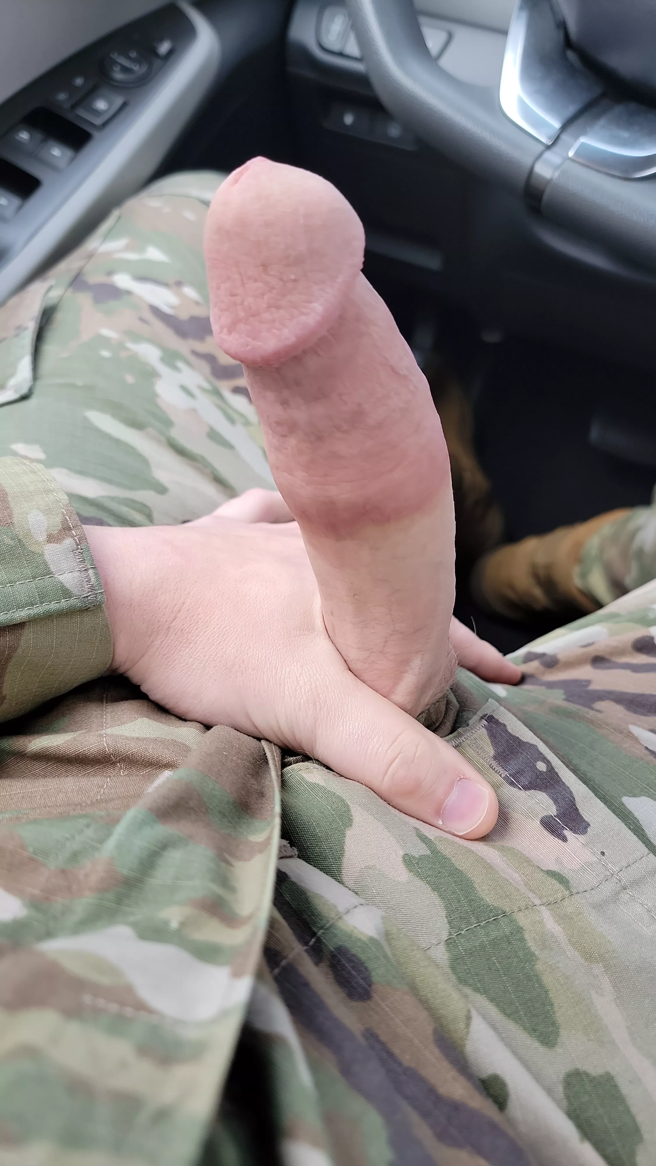 You're doing PT and you notice me playing in me car. What do you do?