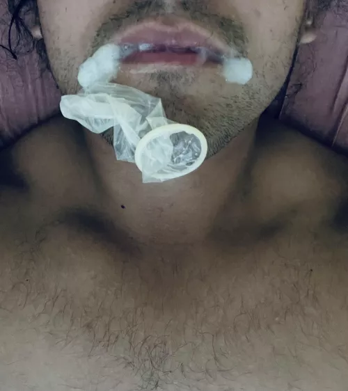 (29) Roommate got back from his Grindr hookup and said he brought me back a souvenir. Good gift or no? 😅