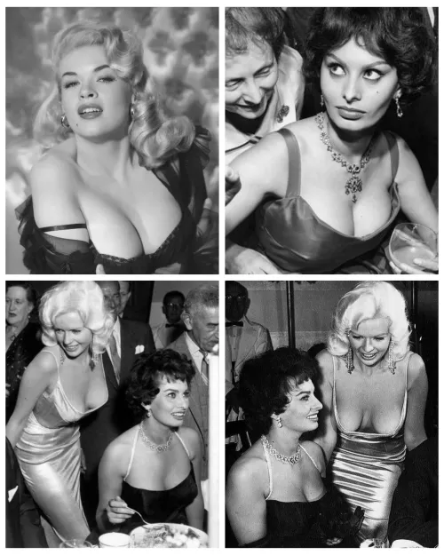 Bigger Boobs: Jayne Mansfield vs Sophia Loren