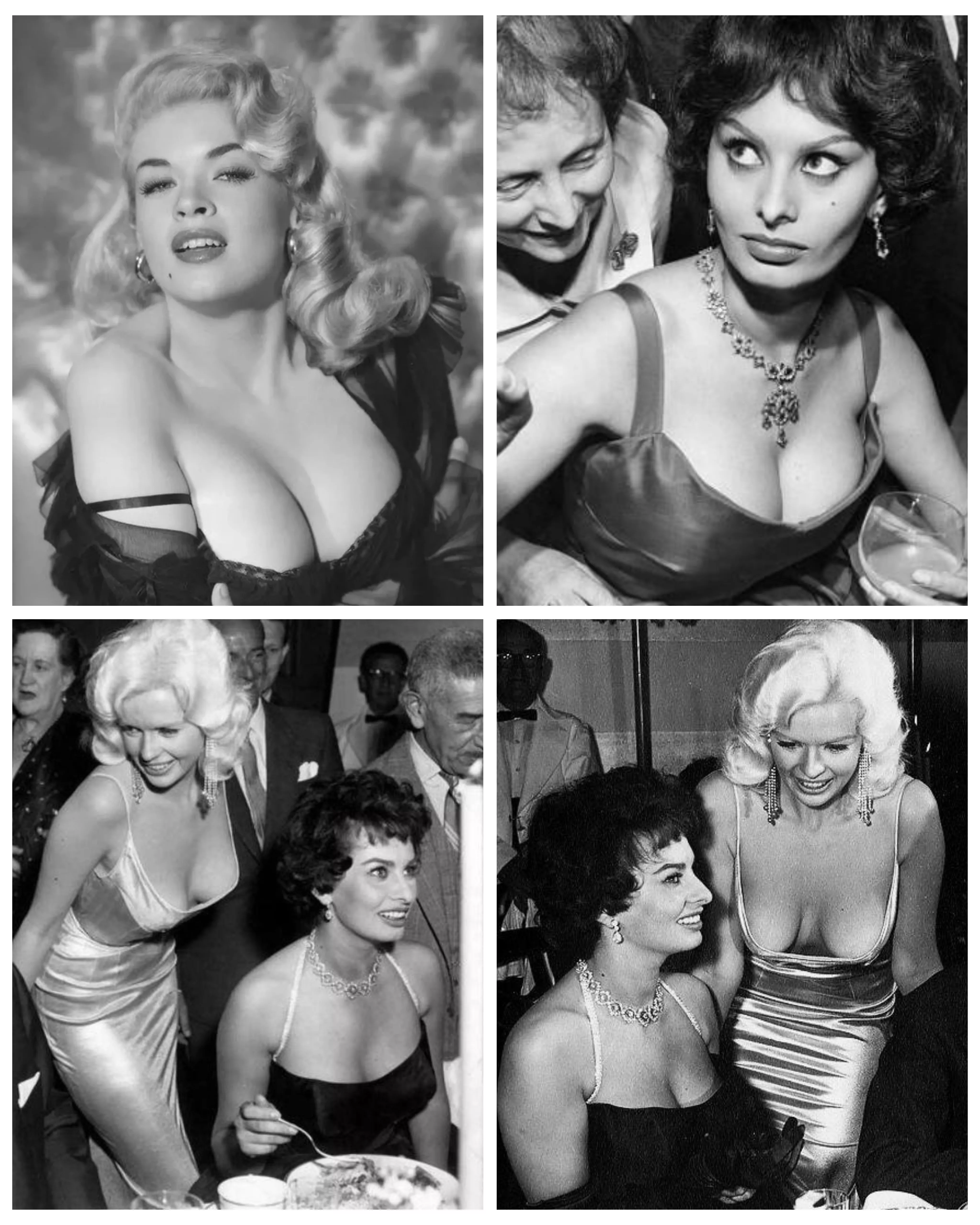 Bigger Boobs: Jayne Mansfield vs Sophia Loren