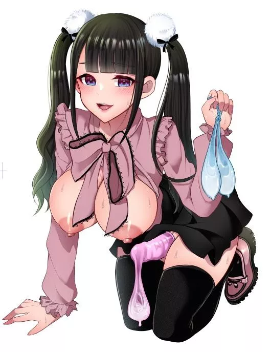 Can you help her fill up a few more of those condoms? (runrun)