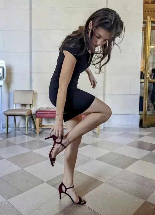 Can’t beat a little black dress