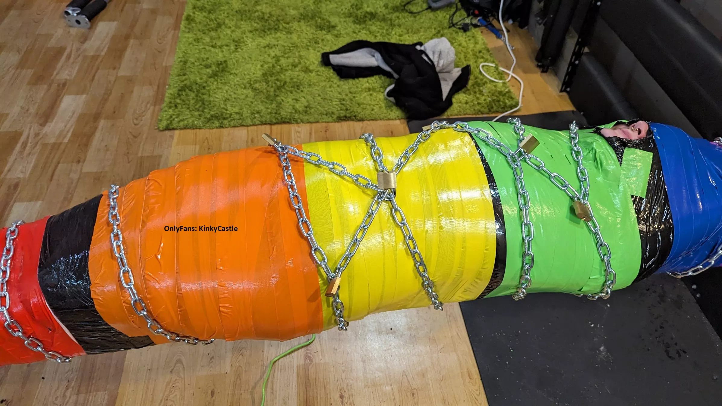 Chains and padlocks count as a layer of mummification too, right?