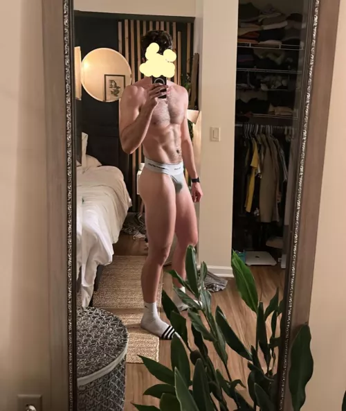 Daddy’s newest thong