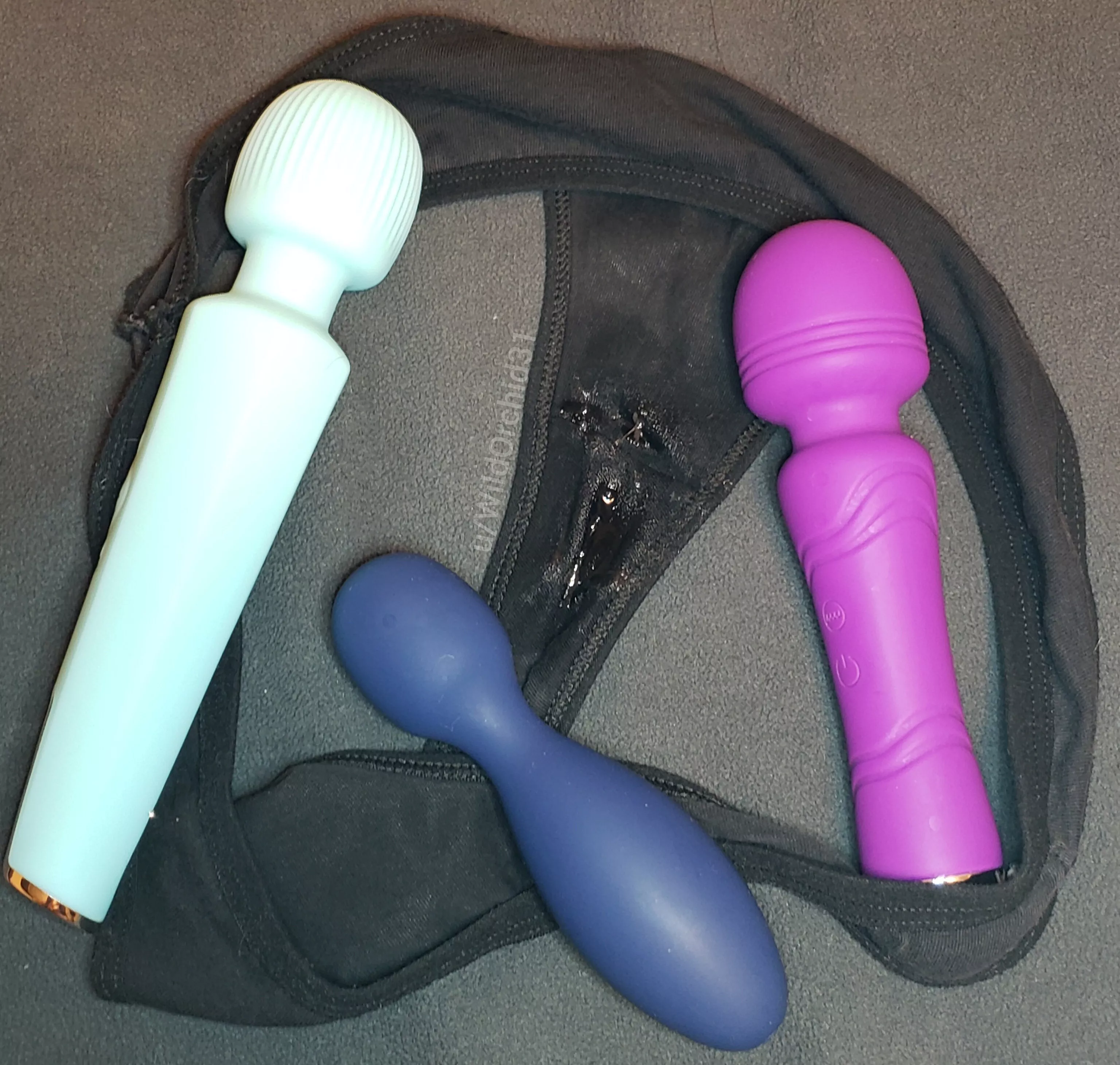 Edged for so long I needed 3 vibes to cum