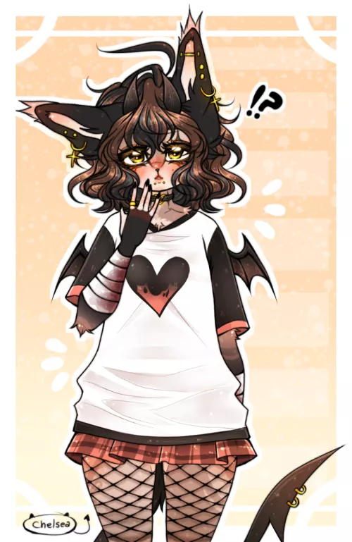 Emo Girl? 🖤 (art by me)