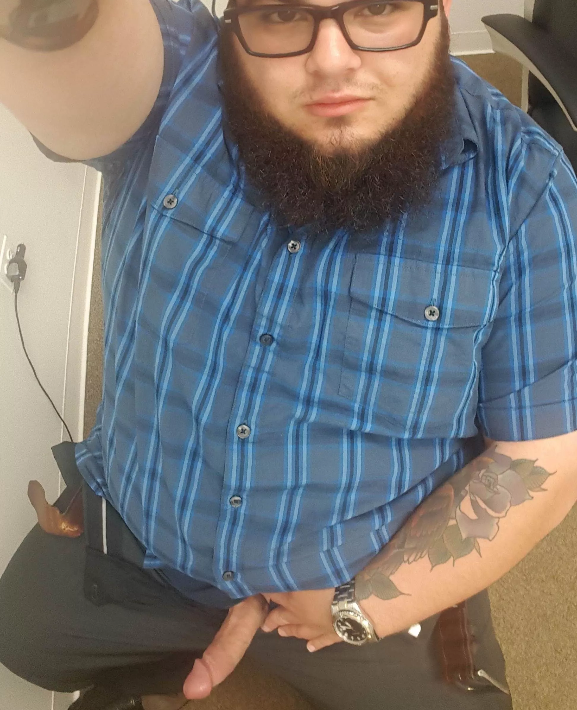 Getting some fresh air at work