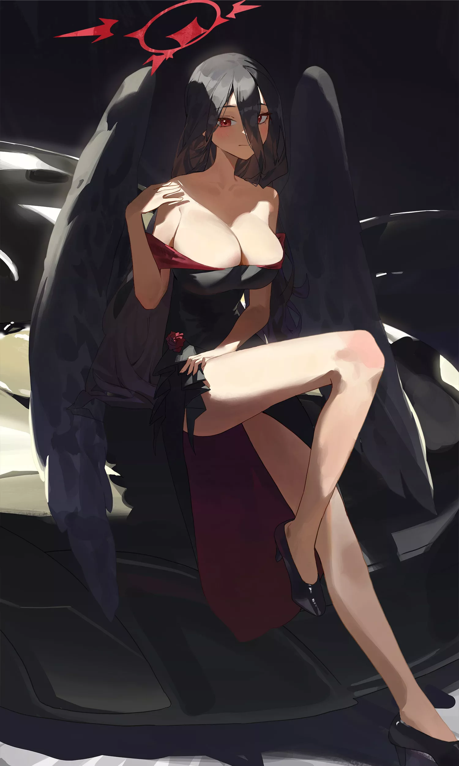 Hasumi Thighs [Blue Archive]