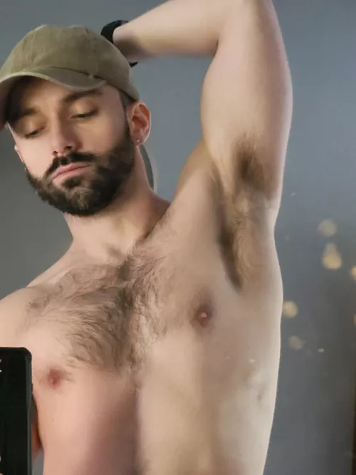 How do you feel about my chest hair pattern? 🤔