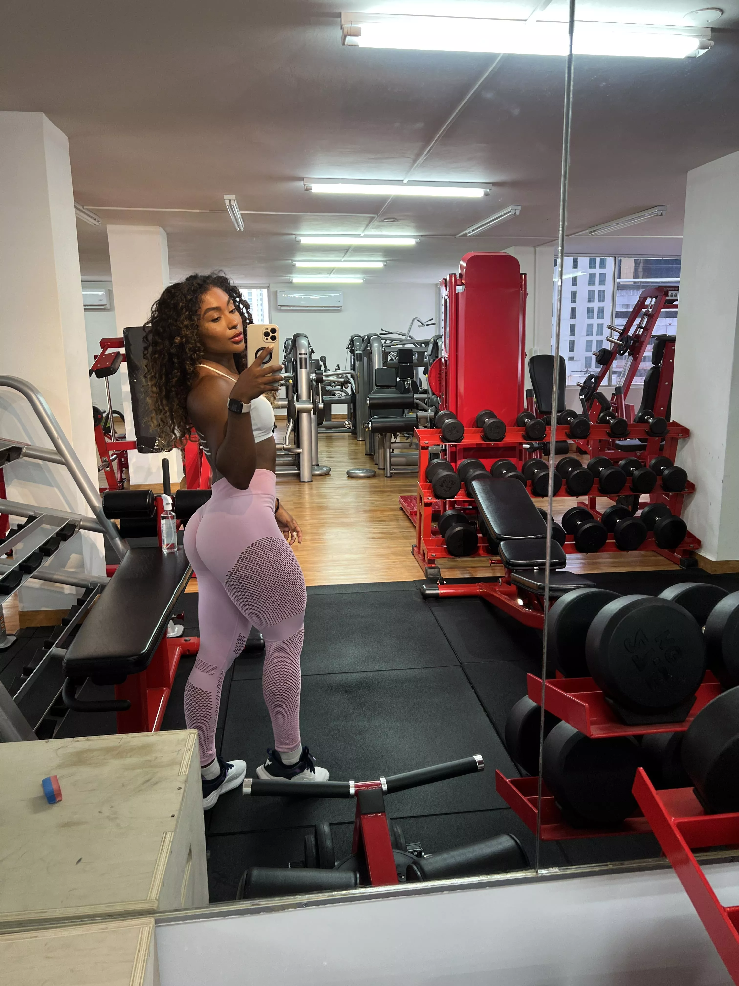 i want the gym empty when I train for the rest of my life