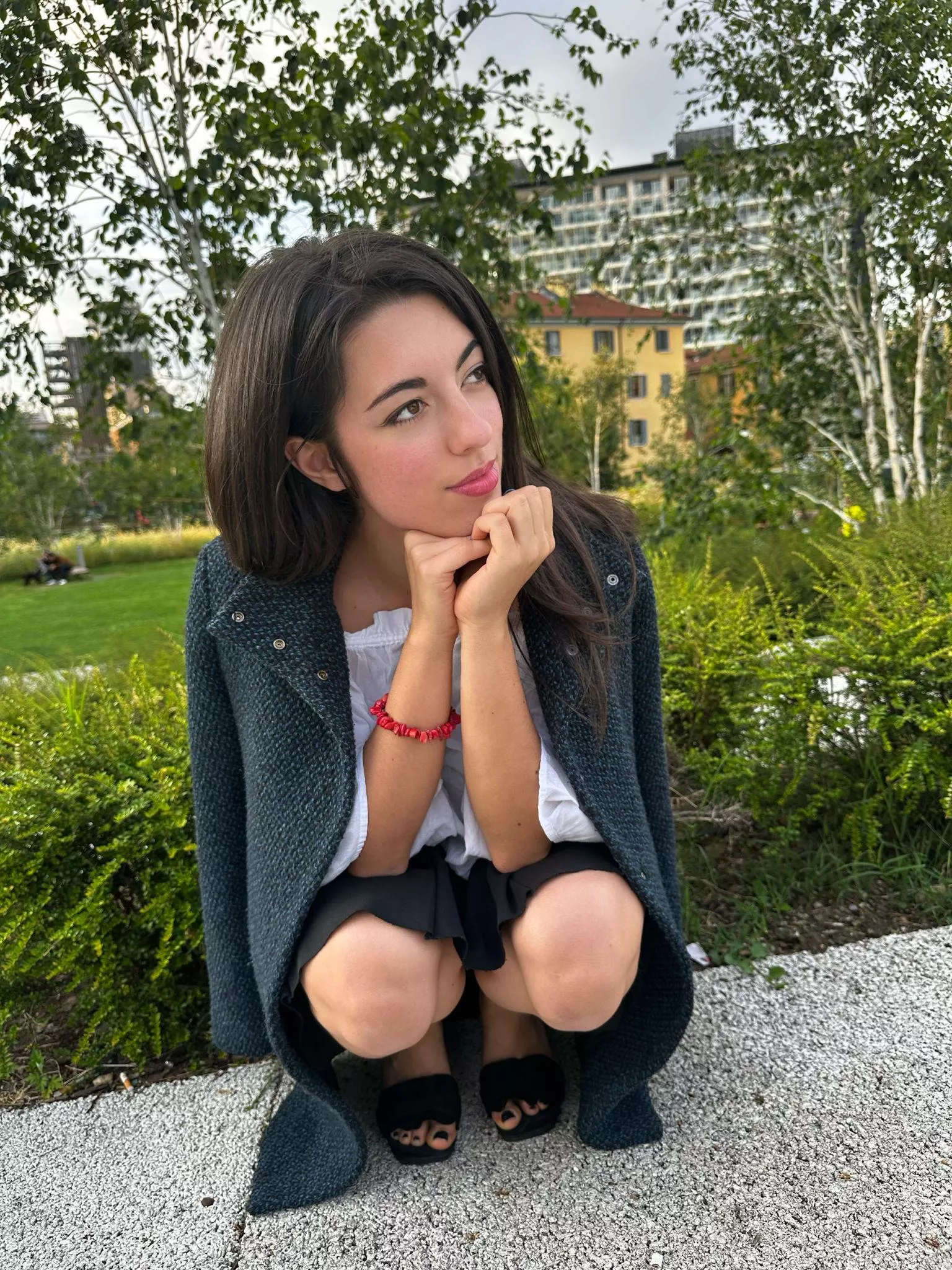 Imagine me wearing these shoes in our bedroom F19