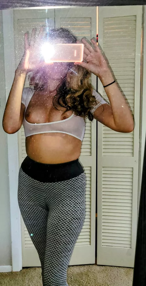 Love wearing little outfits like this to make the blood rush to your cocks