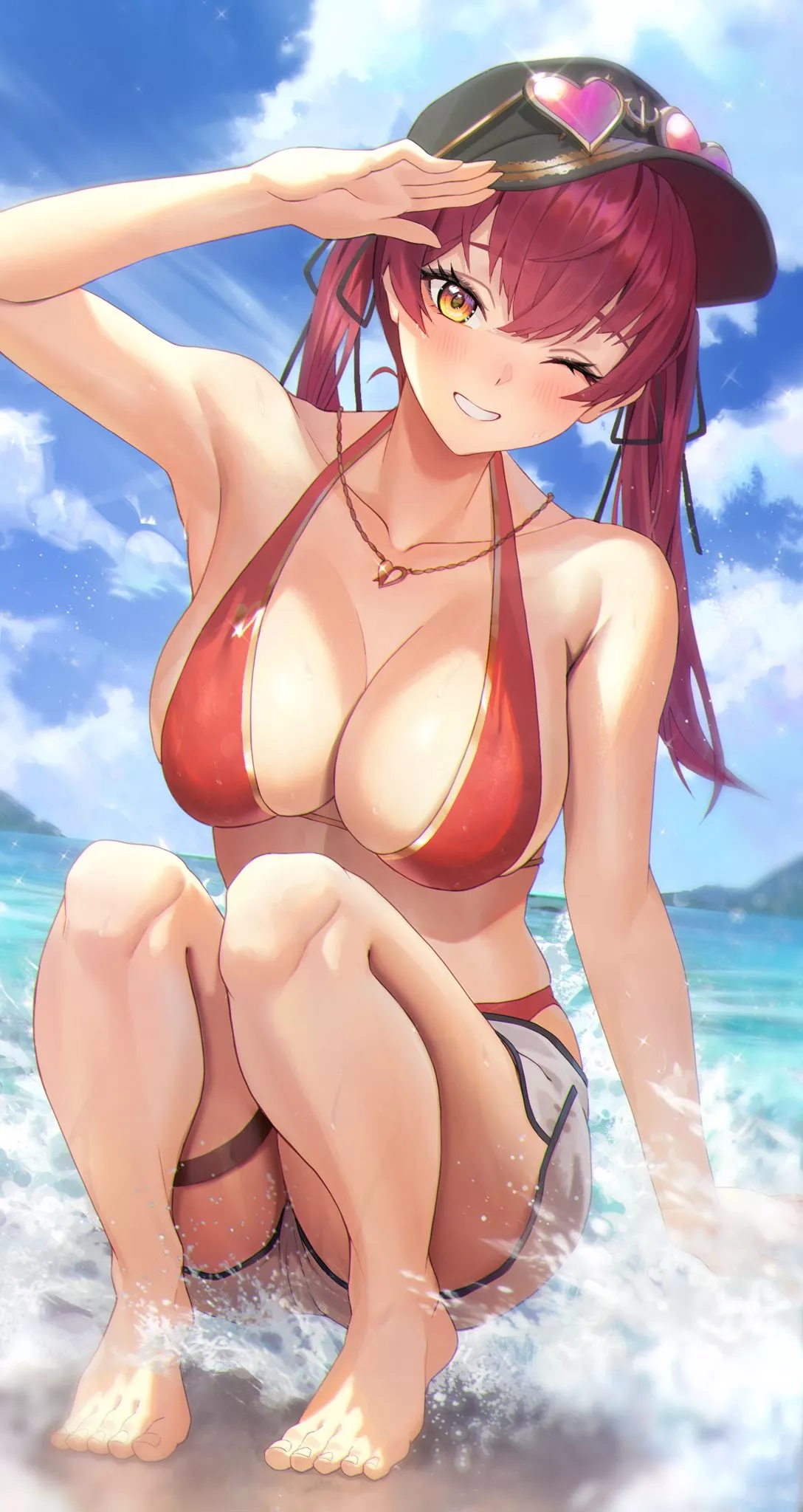 Marine in bikini