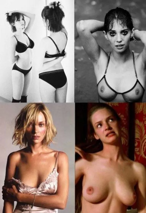 Maya Hawke and Uma Thurman