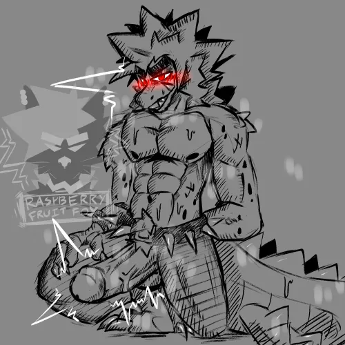 Monty (Raspberry Fruit Fox)