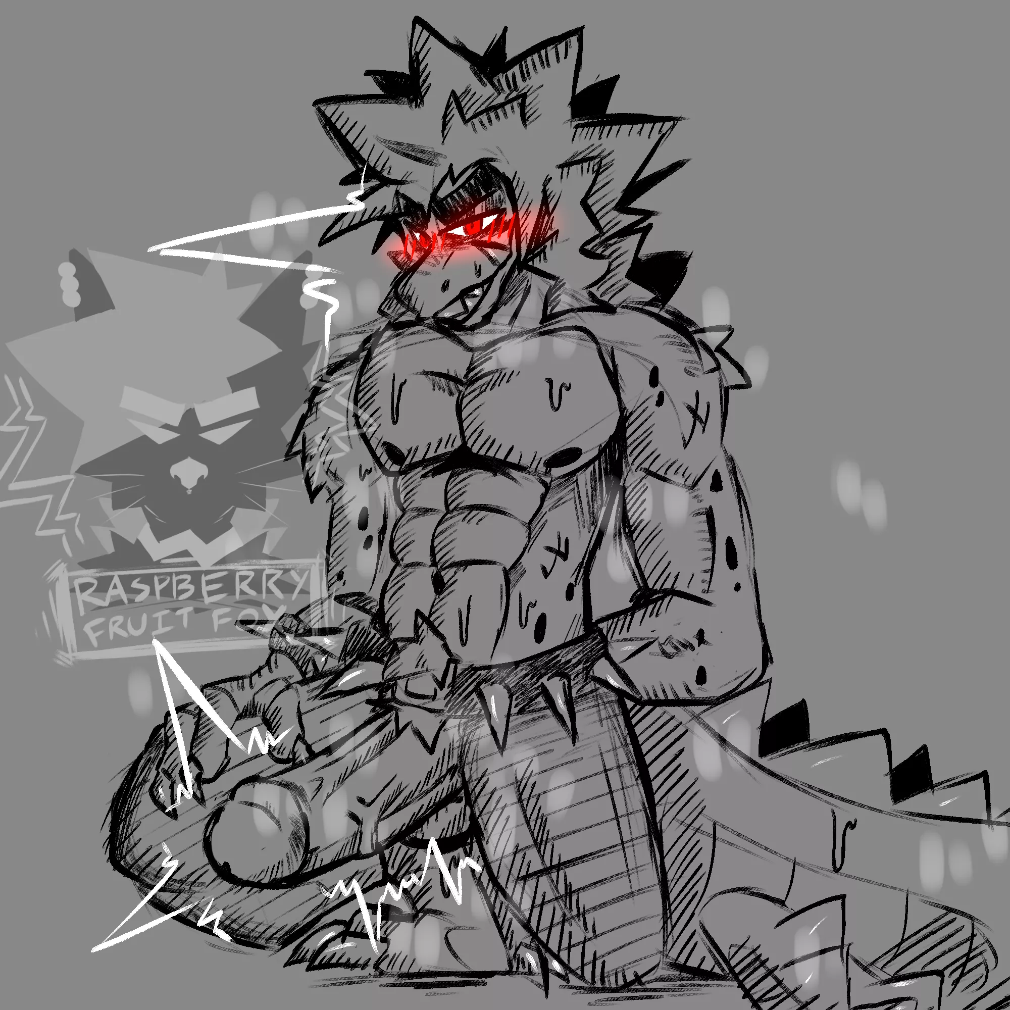 Monty (Raspberry Fruit Fox)