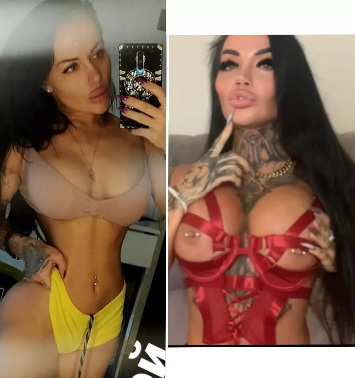 My transformation so far. Gym girl to slut