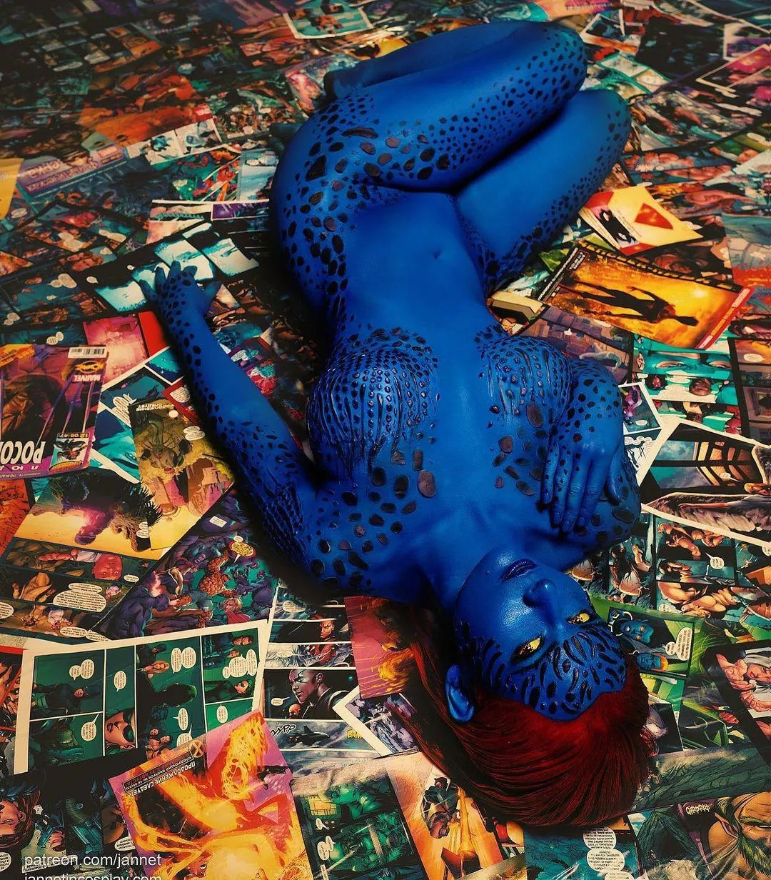 Mystique, cosplay by JannetIncosplay.~