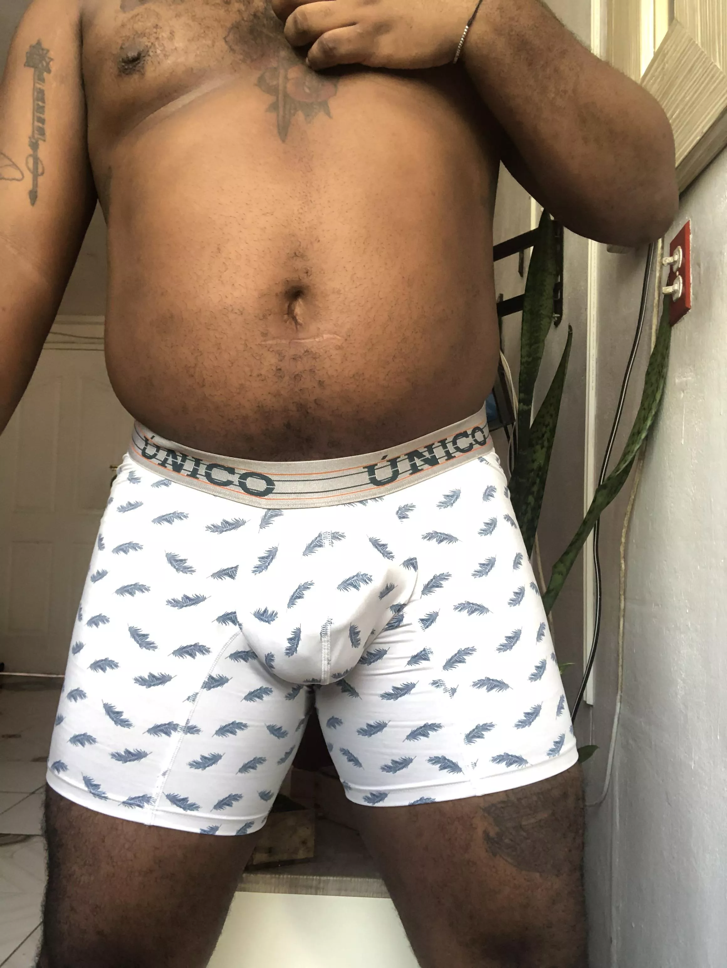 one day with these boxers on, do you want to smell?
