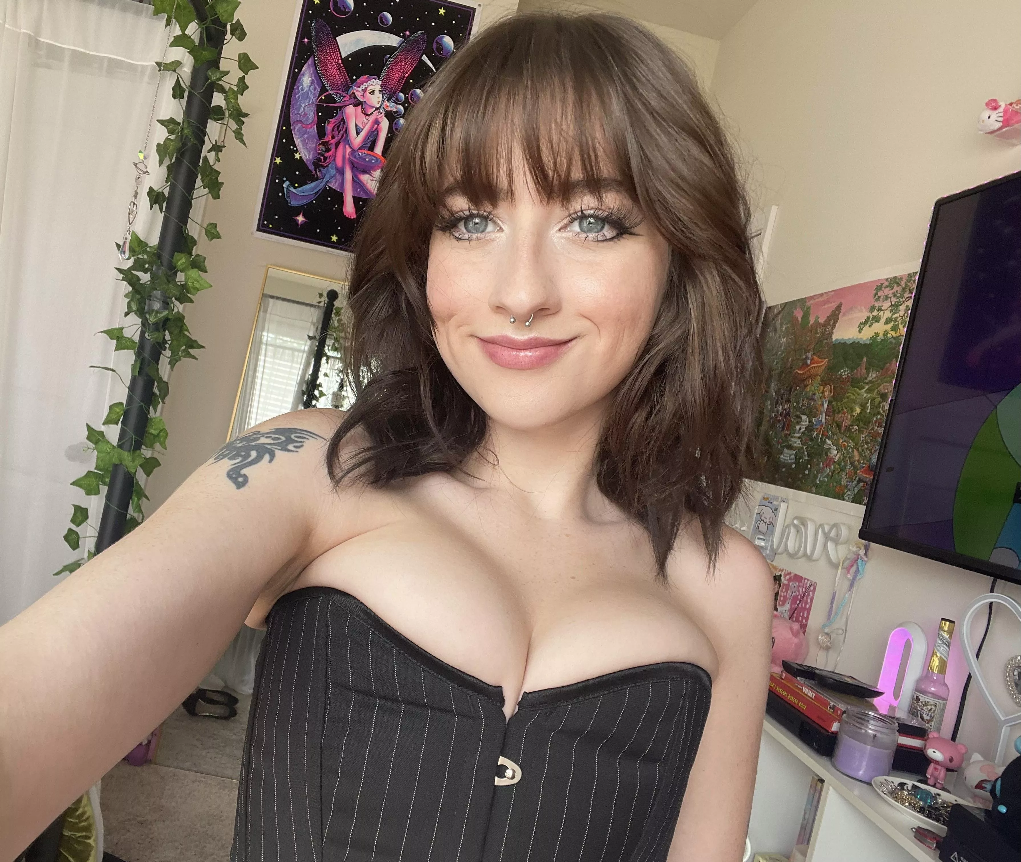 Pinstriped and pretty