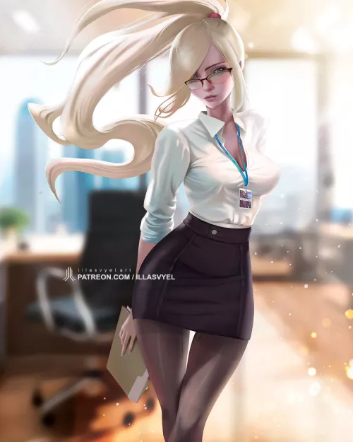 Secretary Samus (Illasvyel ) [Metroid]