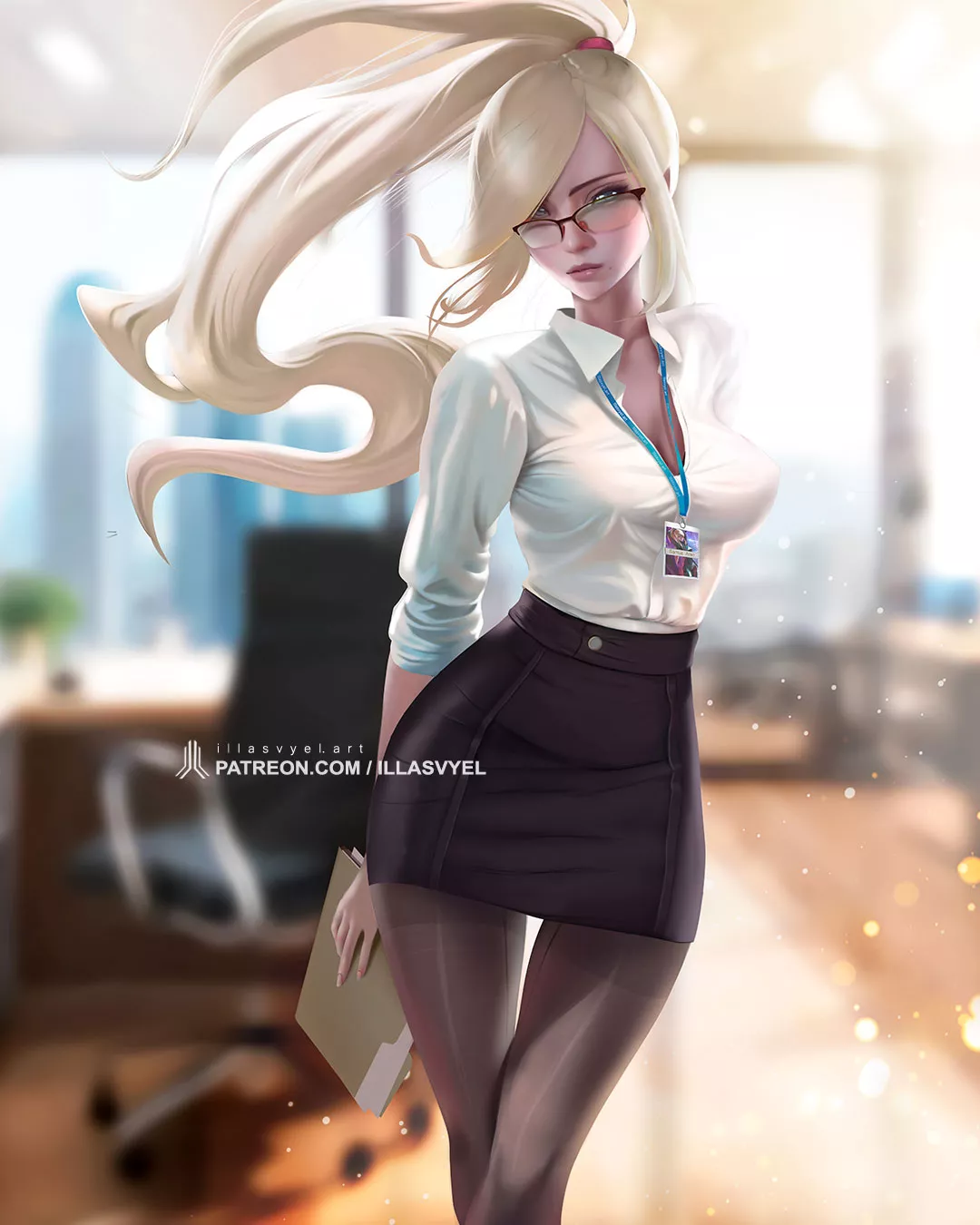 Secretary Samus (Illasvyel ) [Metroid]