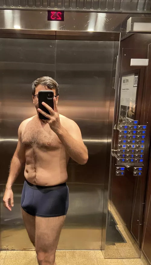 When you’re locked out of the room so have to go get help;)