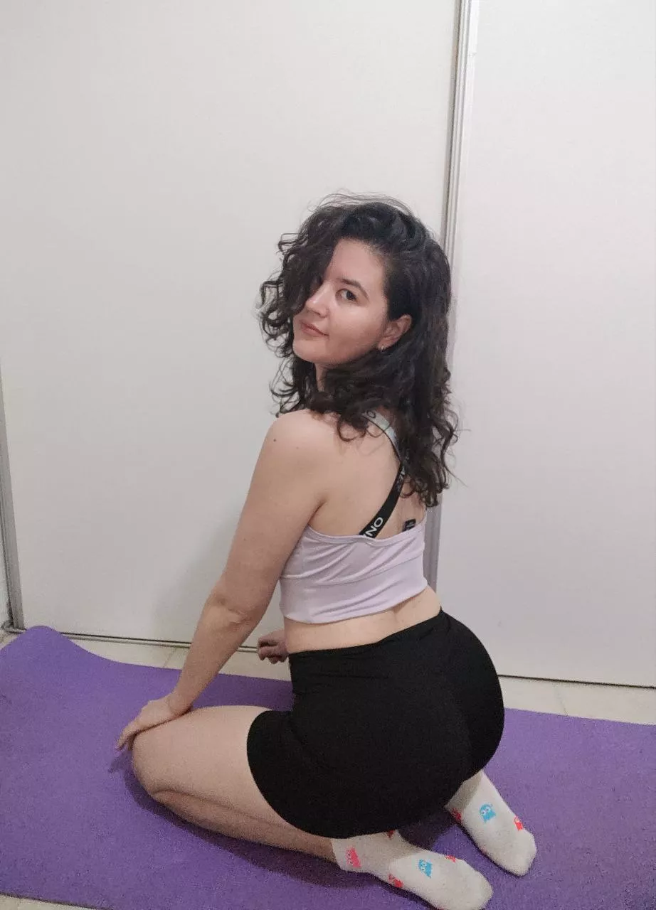 Yes, this is where your yoga fantasy begins.