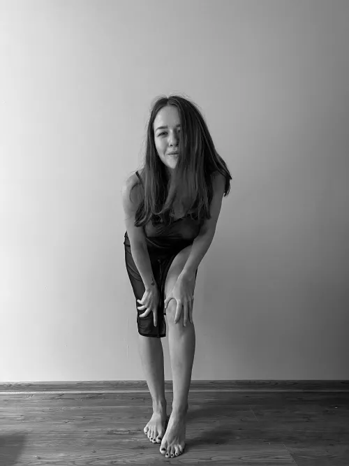 A cheeky smile this morning from me