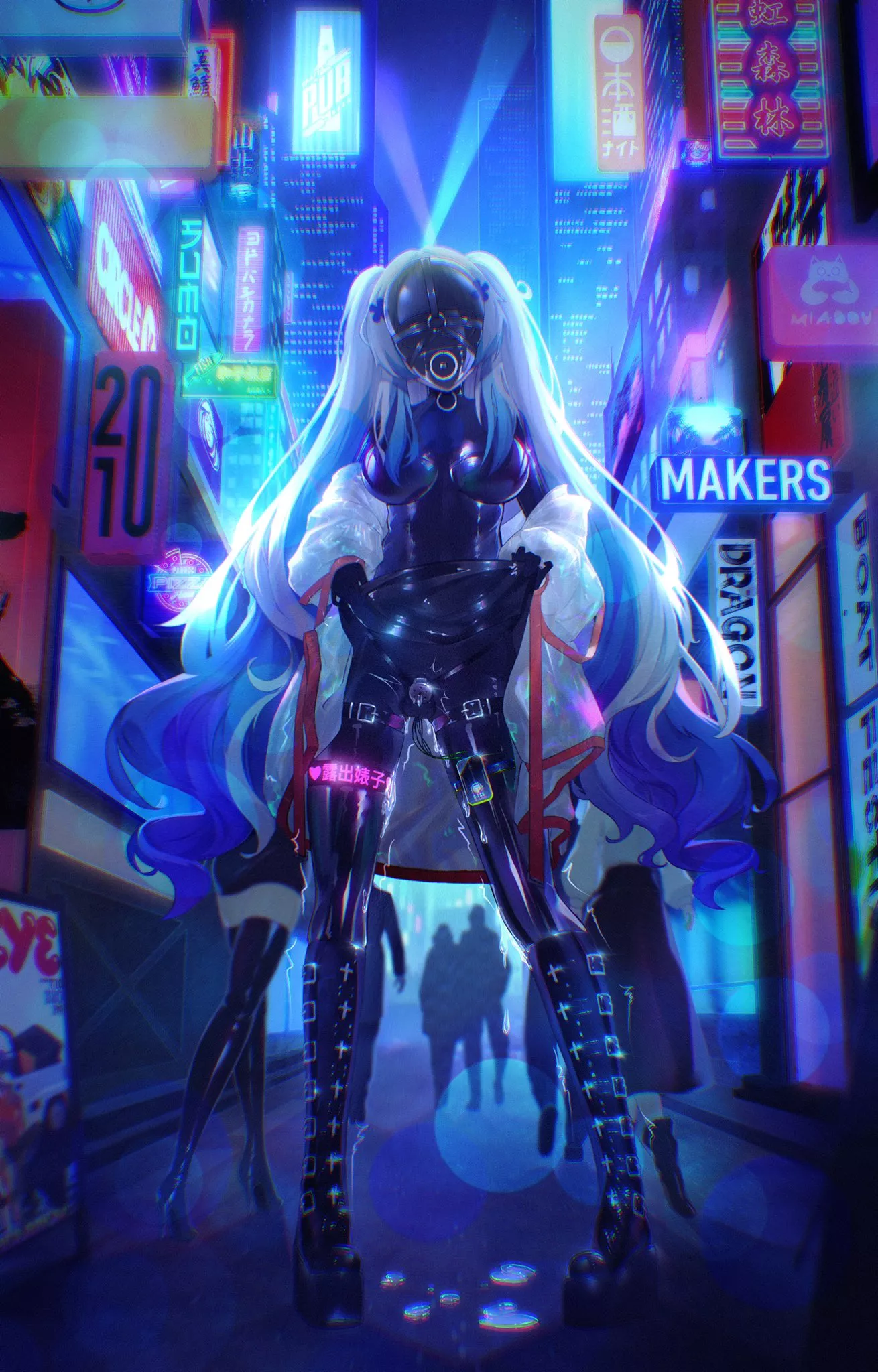 A good doll's night on the town (@Mugikoda)