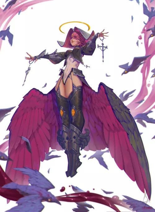 Cursed Nun, art by me