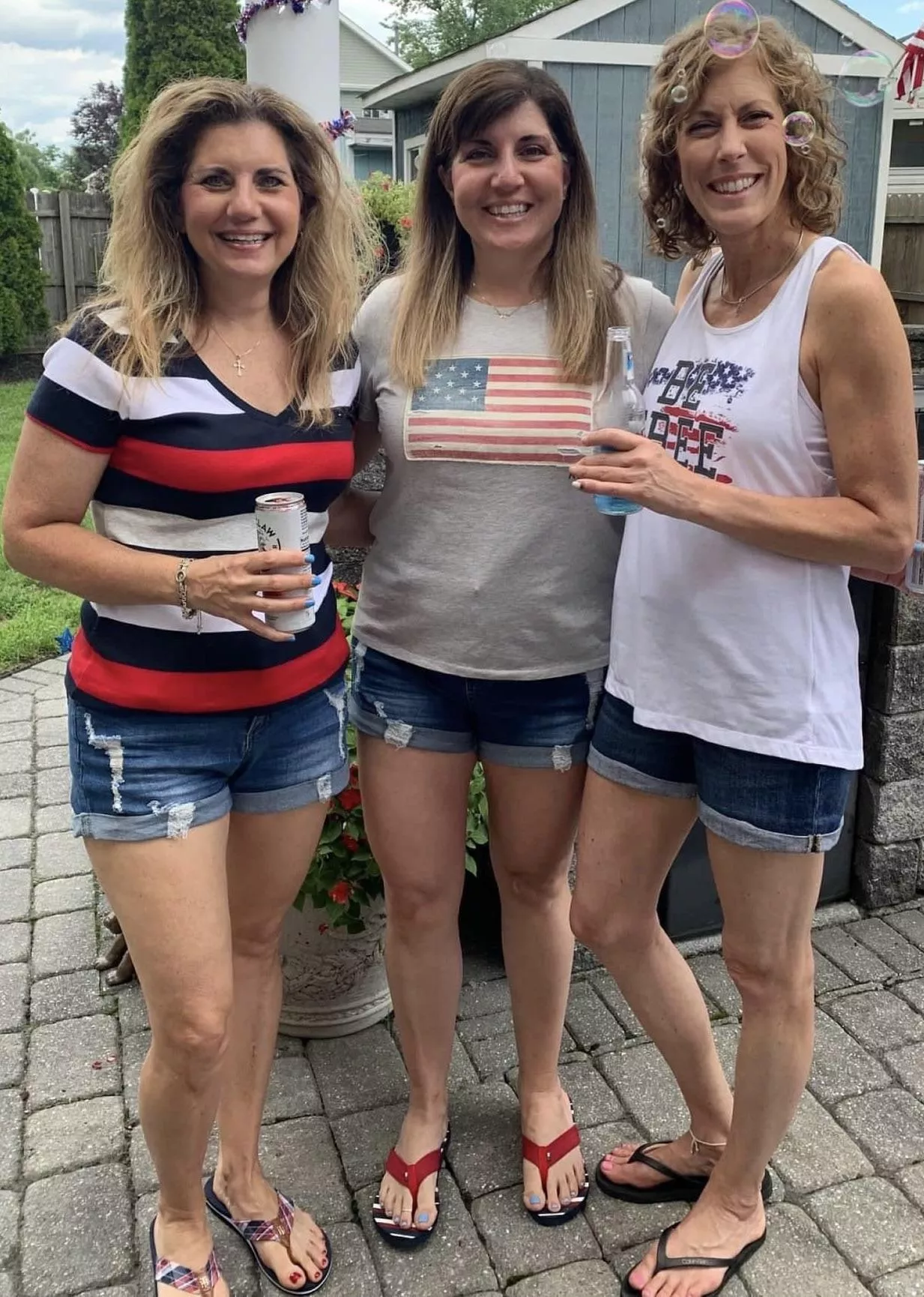 Denim shorts milfs [3]