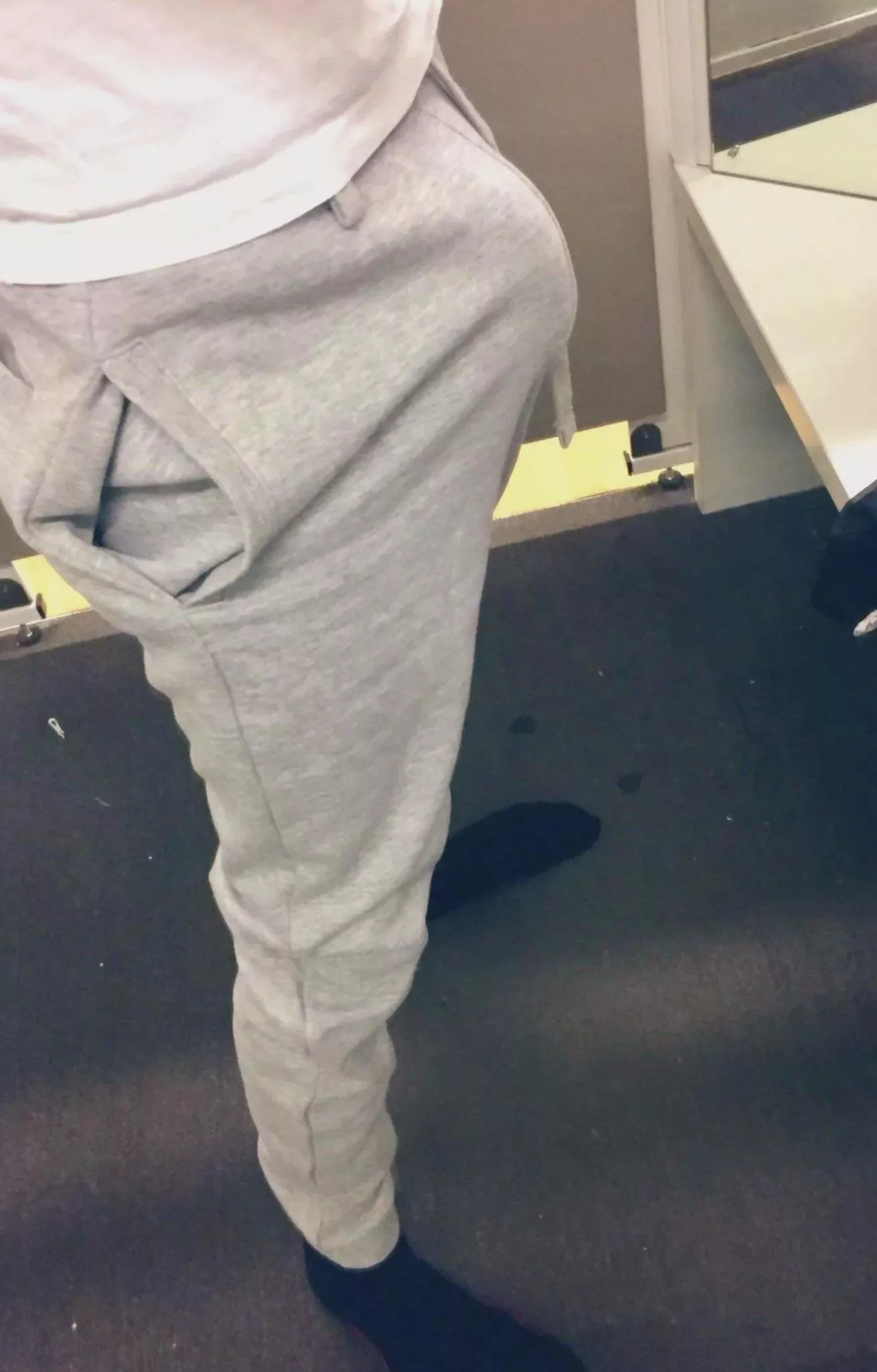 Grey sweatpants season is among us