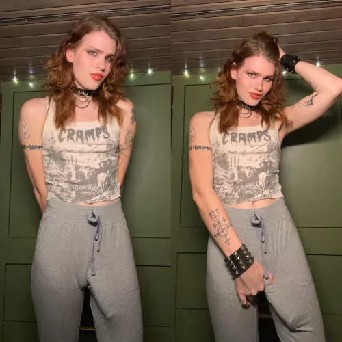 Hey you! i heard you liked girls in grey sweats, is that true?