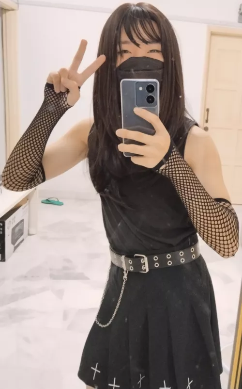 I had to risk getting caught by my housemates for this pic