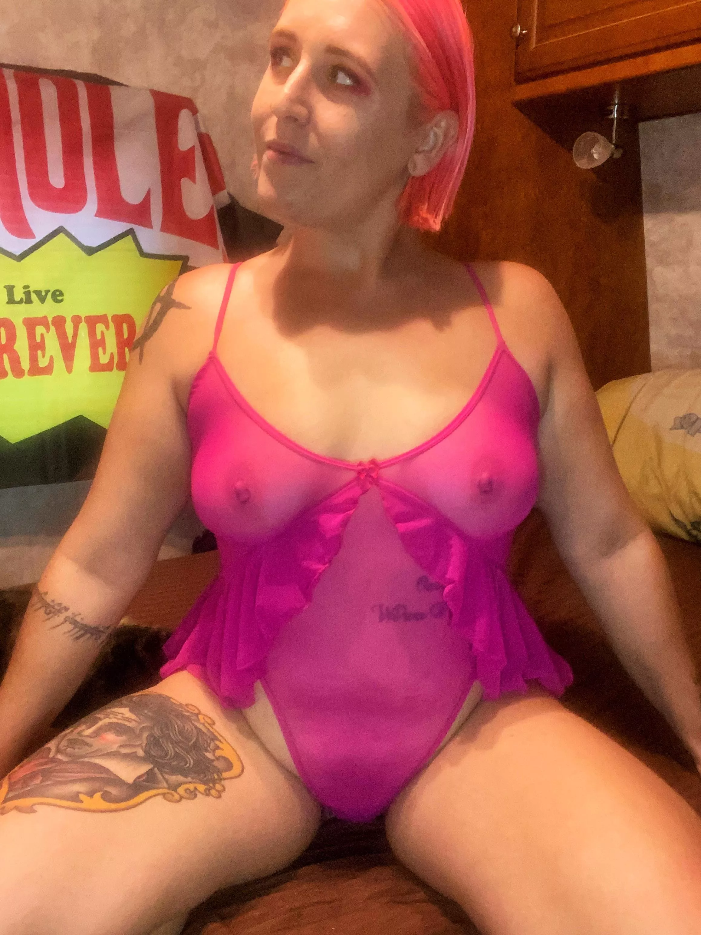 I think pink is really my color