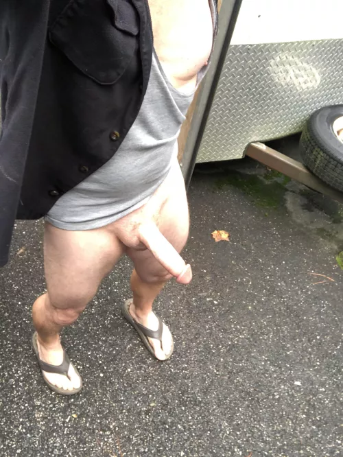 If you caught me checking for mail?