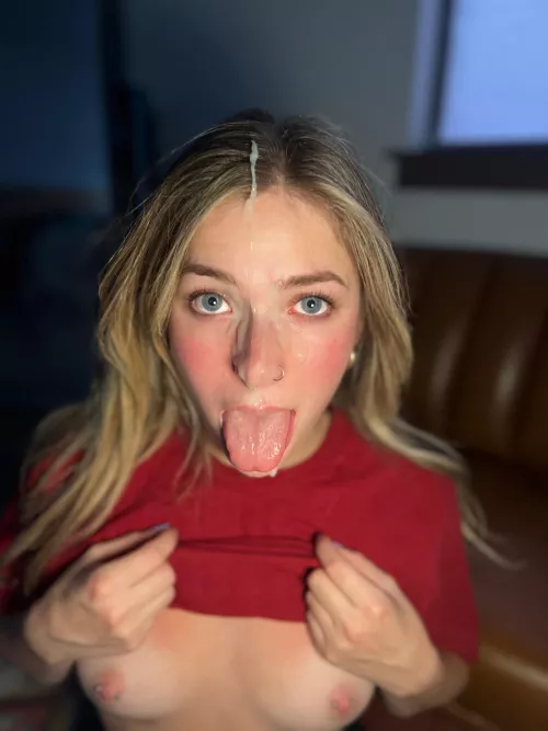 I’ll let you cum on my face whenever you need to release